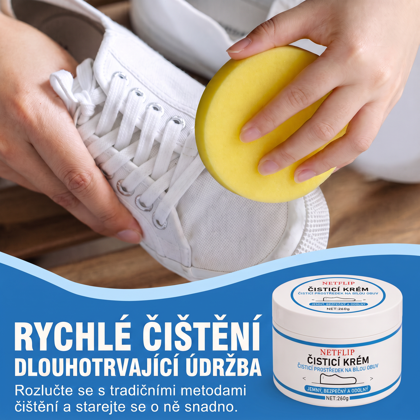 PKNEW® Magic – Bělicí krém na obuv | Okamžitá obnova, zářivý vzhled během vteřin 💎
