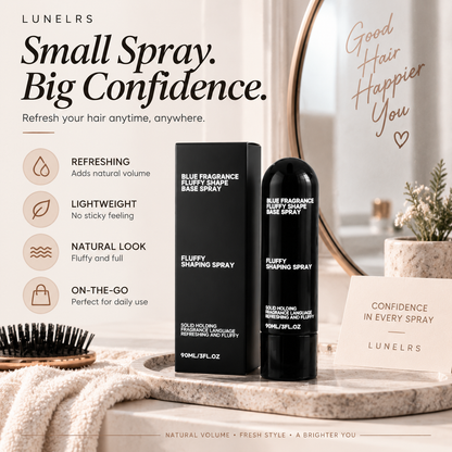 Vitalisys® Fluffy Hair Shaping Spray – Lightweight Volumizing Mist for Root Lift & Natural Movement with Peach Scent 💎（副本）