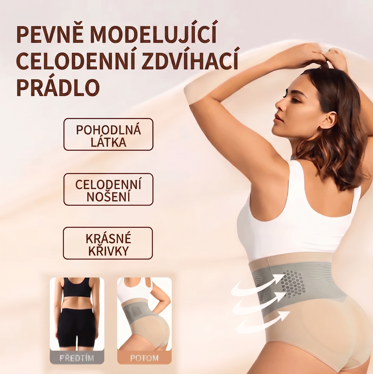 BLUESHOT® 👑 Stahovací kalhotky s vysokým pasem 2026 – kontrola břicha 💎