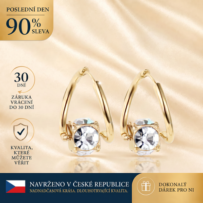 🌈 POSLEDNÍ DEN: SLEVA 90 % | 1karátové „tančící“ náušnice z moissanitu – pohodlí a třpyt, který si zasloužíte 💎