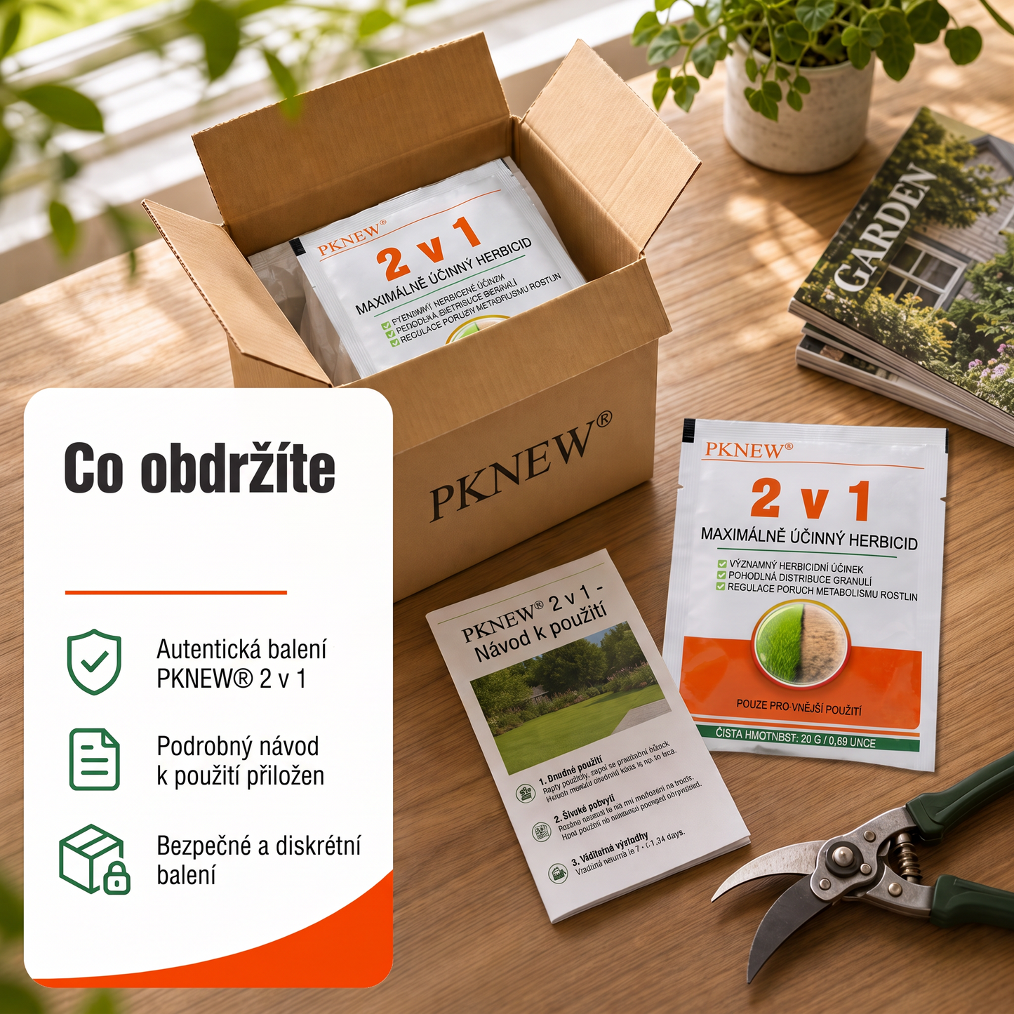 PKNEW® Granulovaný přípravek proti plevelu 2 v 1 Max Power 👑 – viditelný účinek již za 6 hodin, snadné rozmíchání ve vodě a cílené použití na spáry, cesty, ploty i štěrkové plochy 💎