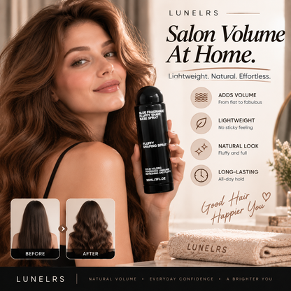 Vitalisys® Fluffy Hair Shaping Spray – Lightweight Volumizing Mist for Root Lift & Natural Movement with Peach Scent 💎（副本）
