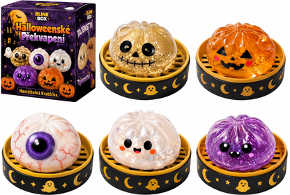 PKNEW® 70% SLEVA DNES 🎃 Halloweenská tajemná krabička s antistresovým knedlíčkem 💎