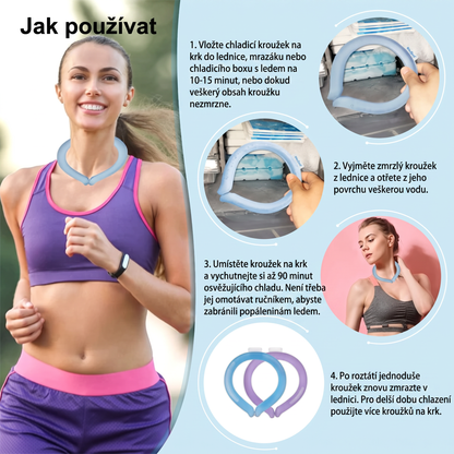 PKNEW® Opakovaně použitelný chladicí nákrčník 💧