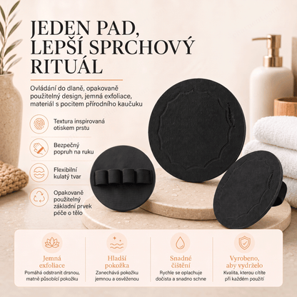 🚿 Hloubkově čisticí exfoliační tělové žínky – Jemný odstraňovač odumřelé kůže & SPA koupelnová houba 🧖‍♀️