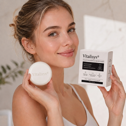 🔥🔥Vitalisys® Niacinamidové rozjasňující mýdlo pro pleť, tmavé skvrny a pihy 💆‍♀️