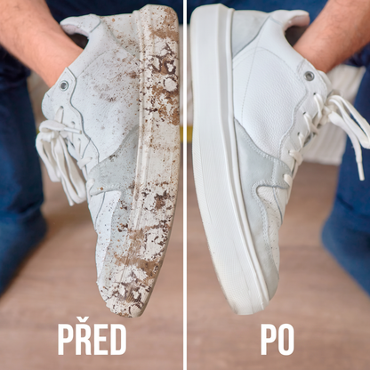 PKNEW® Magic – Bělicí krém na obuv | Okamžitá obnova, zářivý vzhled během vteřin 💎