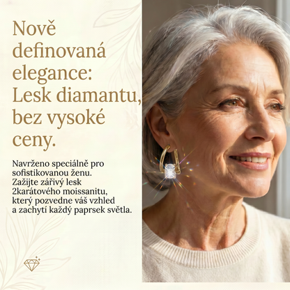 🌈 POSLEDNÍ DEN: SLEVA 90 % | 1karátové „tančící“ náušnice z moissanitu – pohodlí a třpyt, který si zasloužíte 💎
