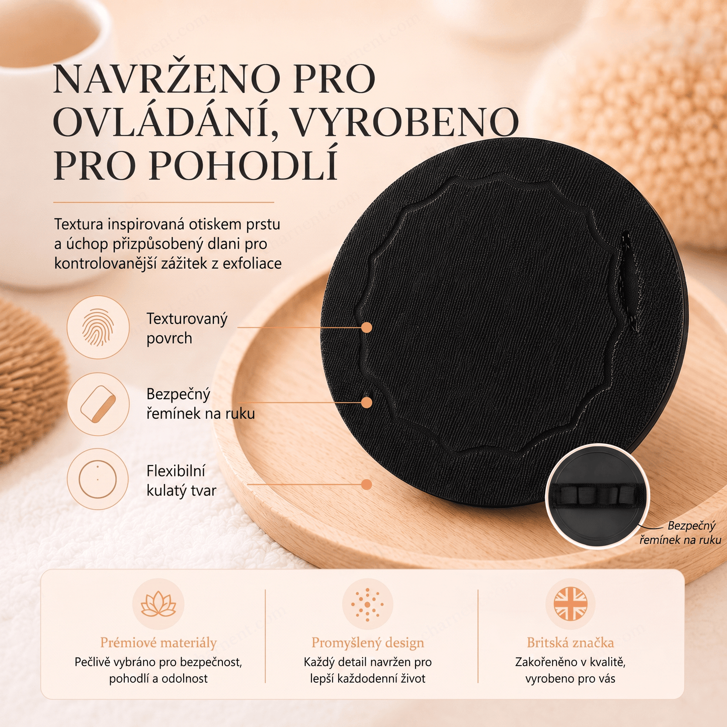 🚿 Hloubkově čisticí exfoliační tělové žínky – Jemný odstraňovač odumřelé kůže & SPA koupelnová houba 🧖‍♀️