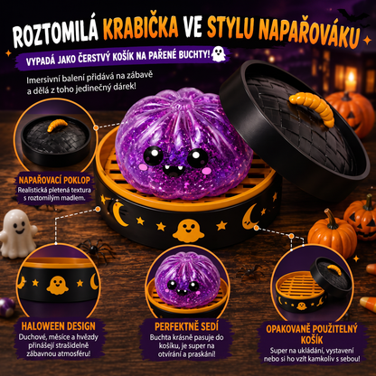 PKNEW® 70% SLEVA DNES 🎃 Halloweenská tajemná krabička s antistresovým knedlíčkem 💎