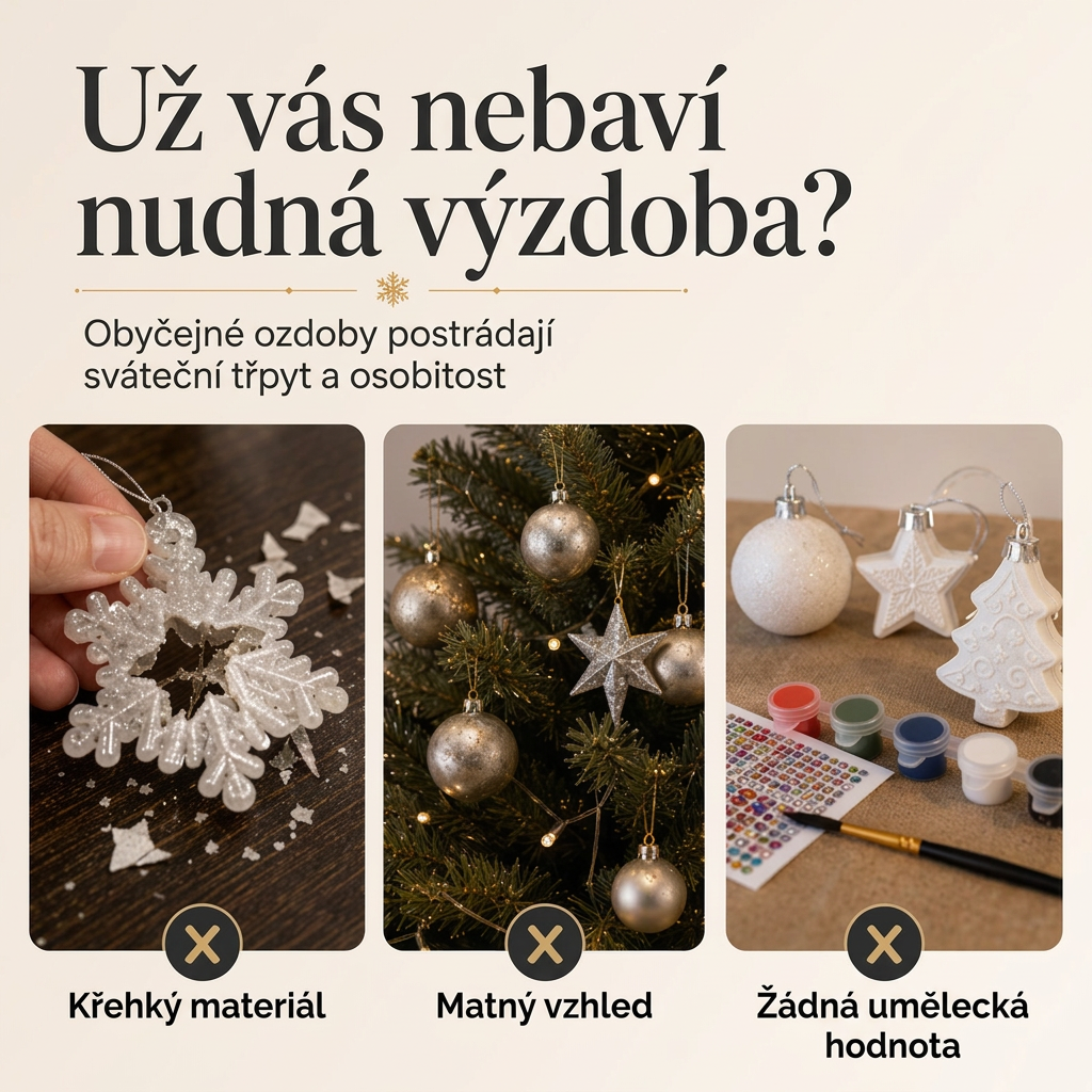 🎄 Časově omezená sleva 55 % 🎄 Sada vánočních DIY malovacích závěsných ozdob 💎