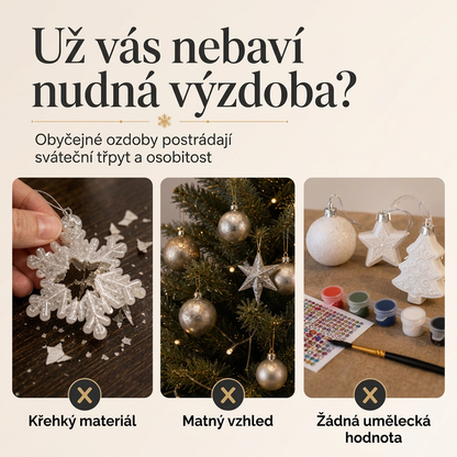 🎄 Časově omezená sleva 55 % 🎄 Sada vánočních DIY malovacích závěsných ozdob 💎