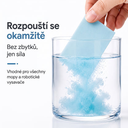 PKNEW® Čisticí tablety na podlahy – Univerzální čistič pro dřevěné, laminátové a dlaždicové povrchy i stěny obytných vozů, antibakteriální a deodorační péče 🌷