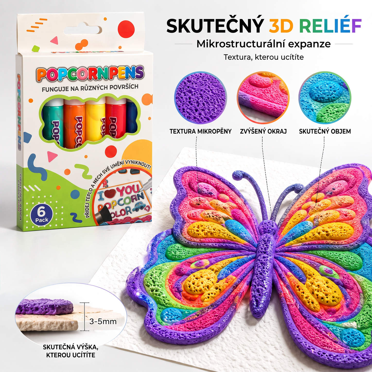 Ušetřete 50 % při dnešní objednávce 丨 PKNEW® 3D reliéfní umělecké pero – 🎨 Proměňte ploché kresby v hmatatelné 3D umění 💖