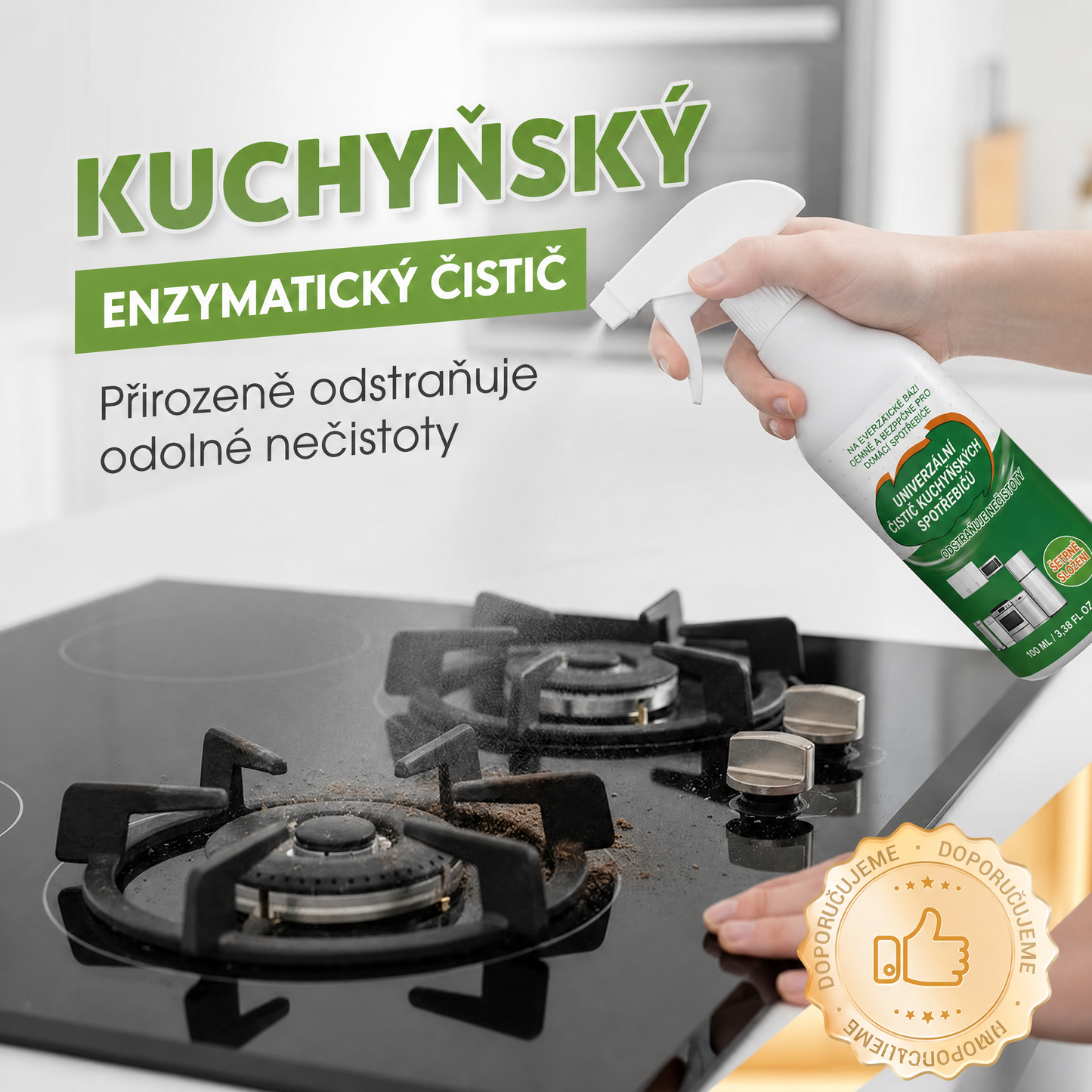 🔥 ŽHAVÁ NOVINKA 🔥 PKNEW® Víceúčelový enzymatický pěnový čistič, univerzální použití – Kuchyň a domácnost 💎