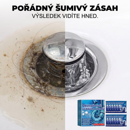 𝐏𝐊𝐍𝐄𝐖® Šumivé tablety na čištění a zprůchodnění odpadů 💧| Snadno odstraňují vlasy, mastnotu a zbytky mýdla 💎