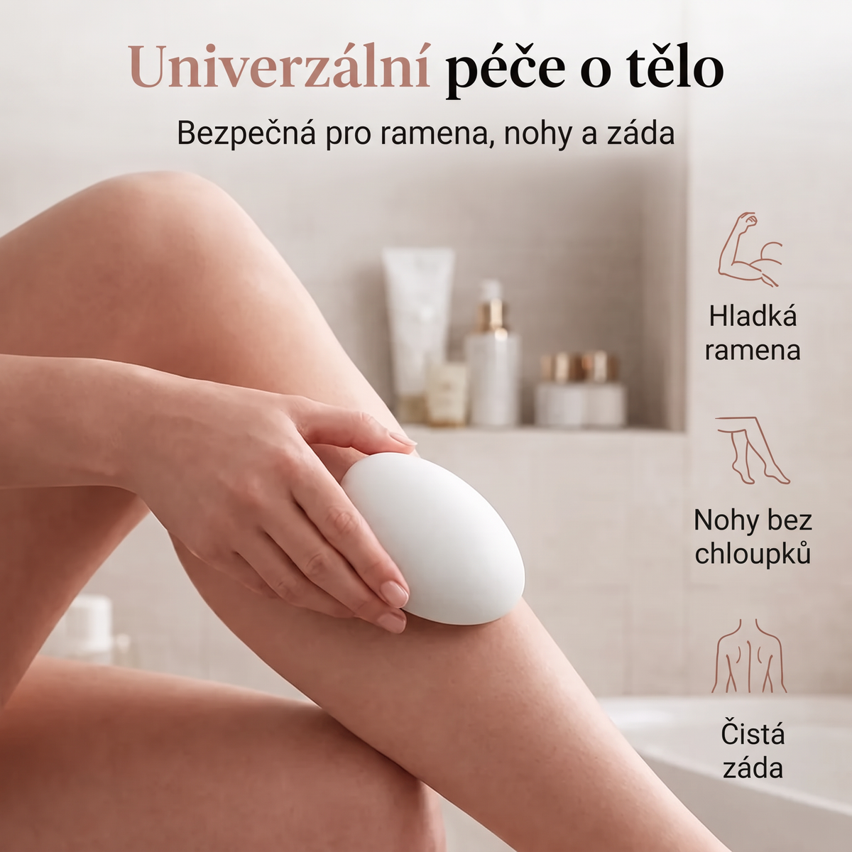 Vitalisys® Krystalový epilátor na tělo – Hladká kůže bez žiletky a vosku 💎