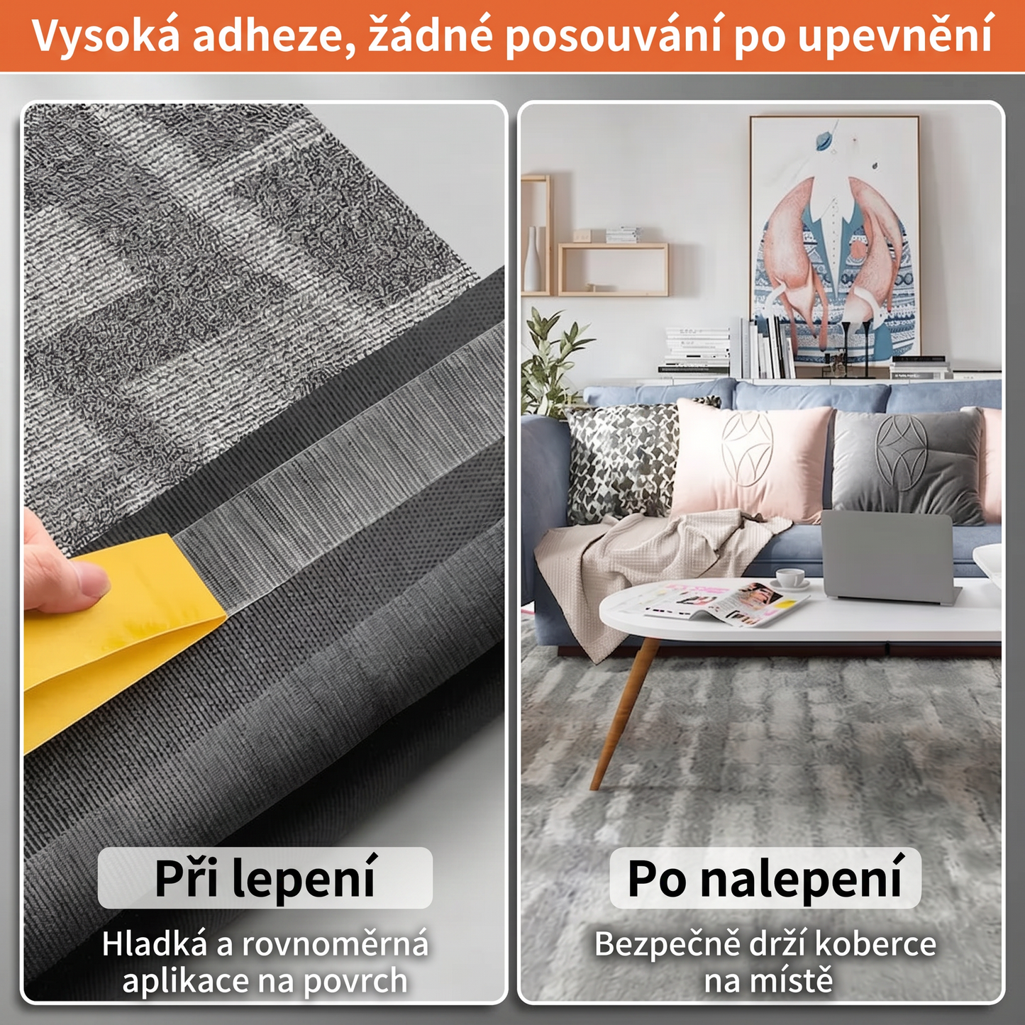 PKNEW® Odolná oboustranná páska🍇, silné lepidlo, voděodolná a odstranitelná, beze stop, ideální pro koberce, tapety, balónky a domácí použití 💎
