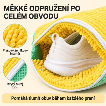 💥A akció utolsó napja! -50% 🔥PKNEW® Cipőmosó zsák mosógéphez – Tartós mosózsák és cipővédő háló