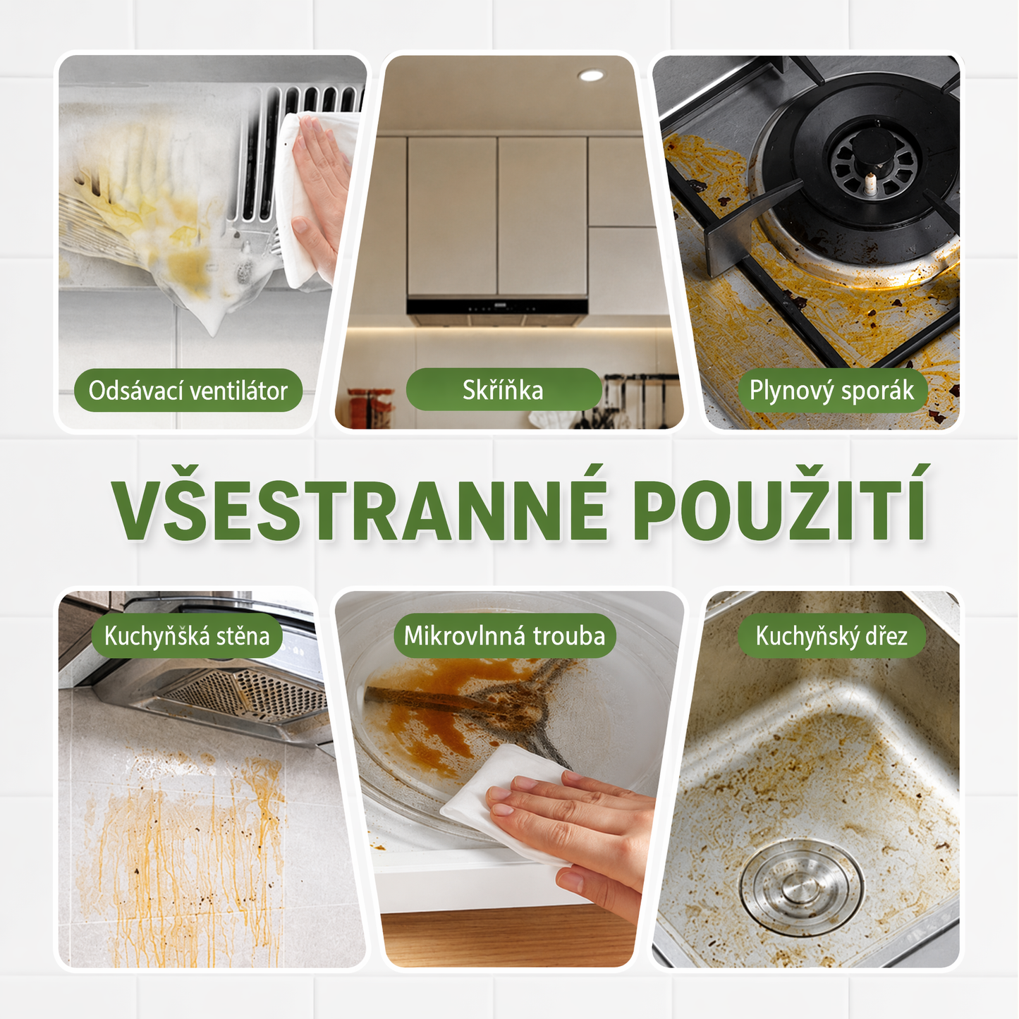 🔥 ŽHAVÁ NOVINKA 🔥 PKNEW® Víceúčelový enzymatický pěnový čistič, univerzální použití – Kuchyň a domácnost 💎