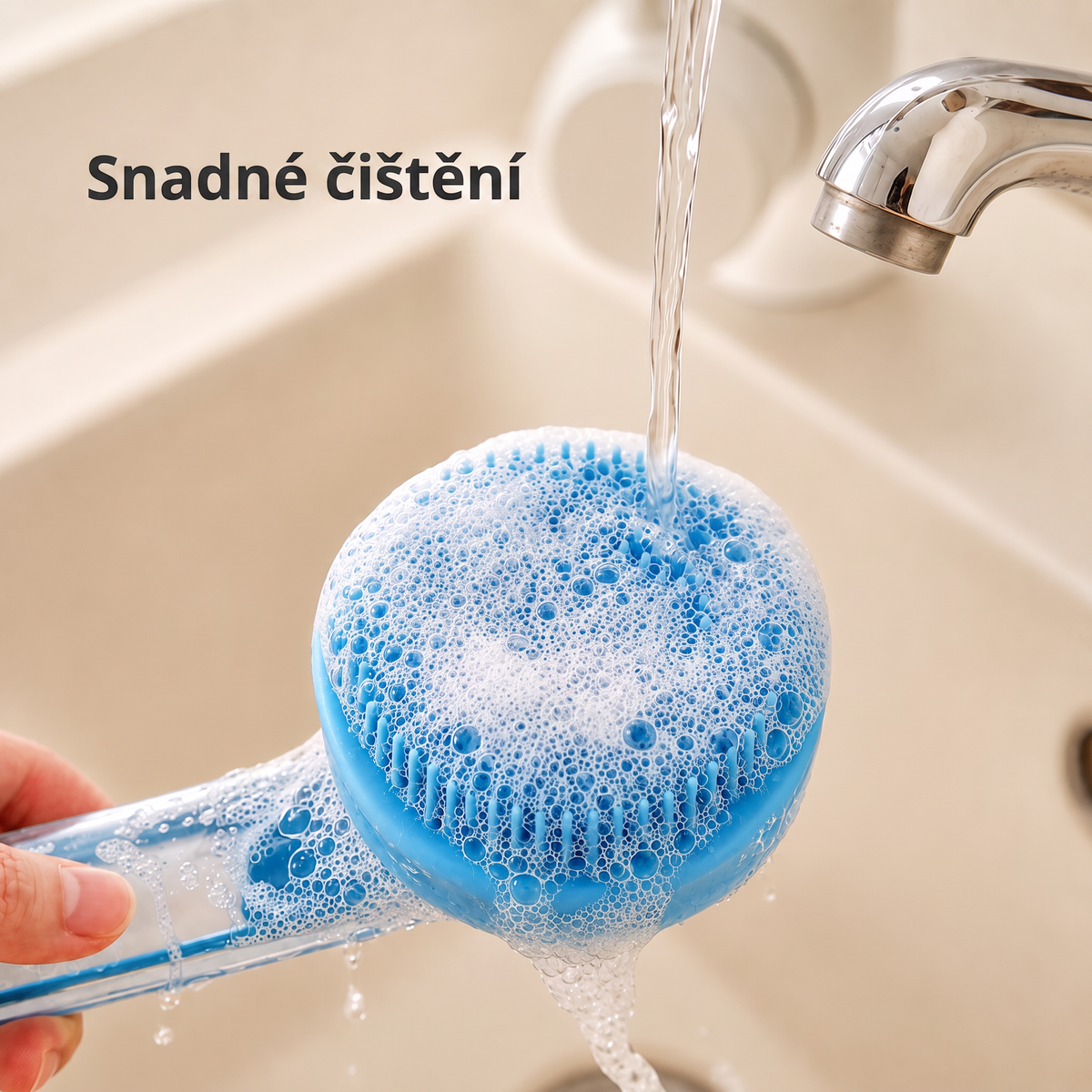 PKNEW® 🐕 Koupací kartáč 2v1 s dávkovačem šamponu – Měkký silikonový kartáč pro péči o srst psů a koček 💎