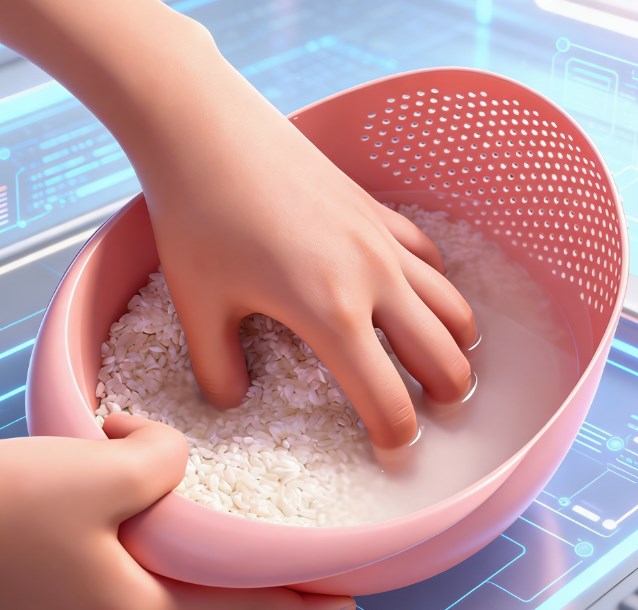 Durable Food-Grade Plastic Drain Basket - BPA-Free Rice Filter Bowl & Fruit Colander - Heavy-Duty Kitchen Organizer for Washing, Straining & Storage