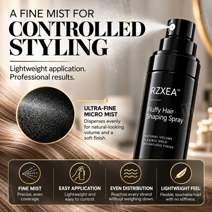 🏷️ Limited Time Only 16 Pcs left AVAIL THE 70% OFF | 90ml Fluffy Hair Shaping Spray Long Lasting Volumizing Mist with Peach Fragrance